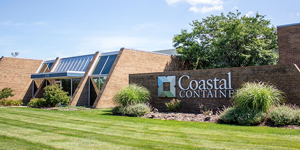 Exterior of the Coastal Container Manufacturing Equipment and Rail Spur Project