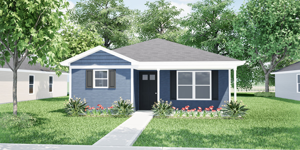 Rendering of Habitat for Humanity of Greater Fort Worth
