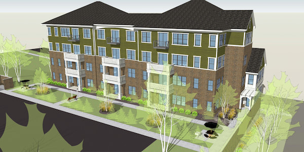 Rendering of Pleasant Hills Phase 3