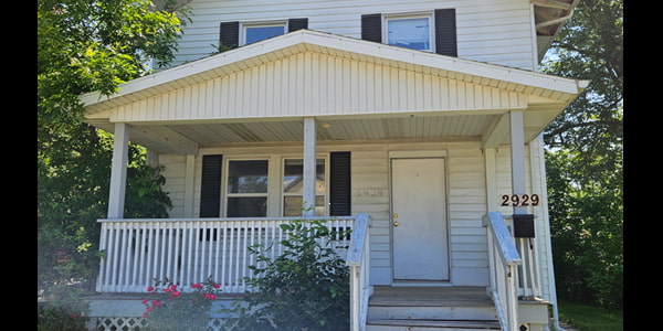 Front View of a House to be Revitalized in Vincent Village