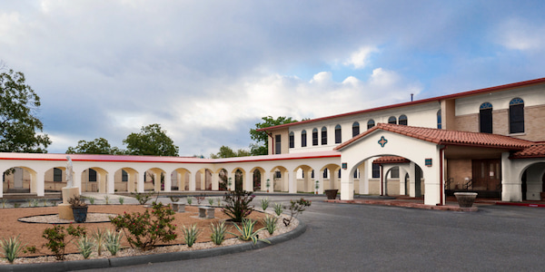 Entrance of the Women's live and learn center